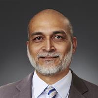 portrait of Huned Muzaffer Husain, MD