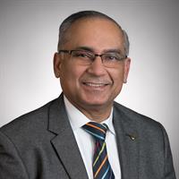 portrait of Syed Nayyar Shah, MD